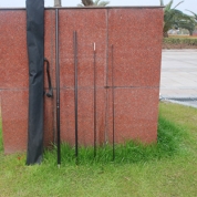 5 Meters Fiberglass teardrop & paddle Flagpoles