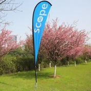 Single Sided Teardrop Flags,Beach Flag